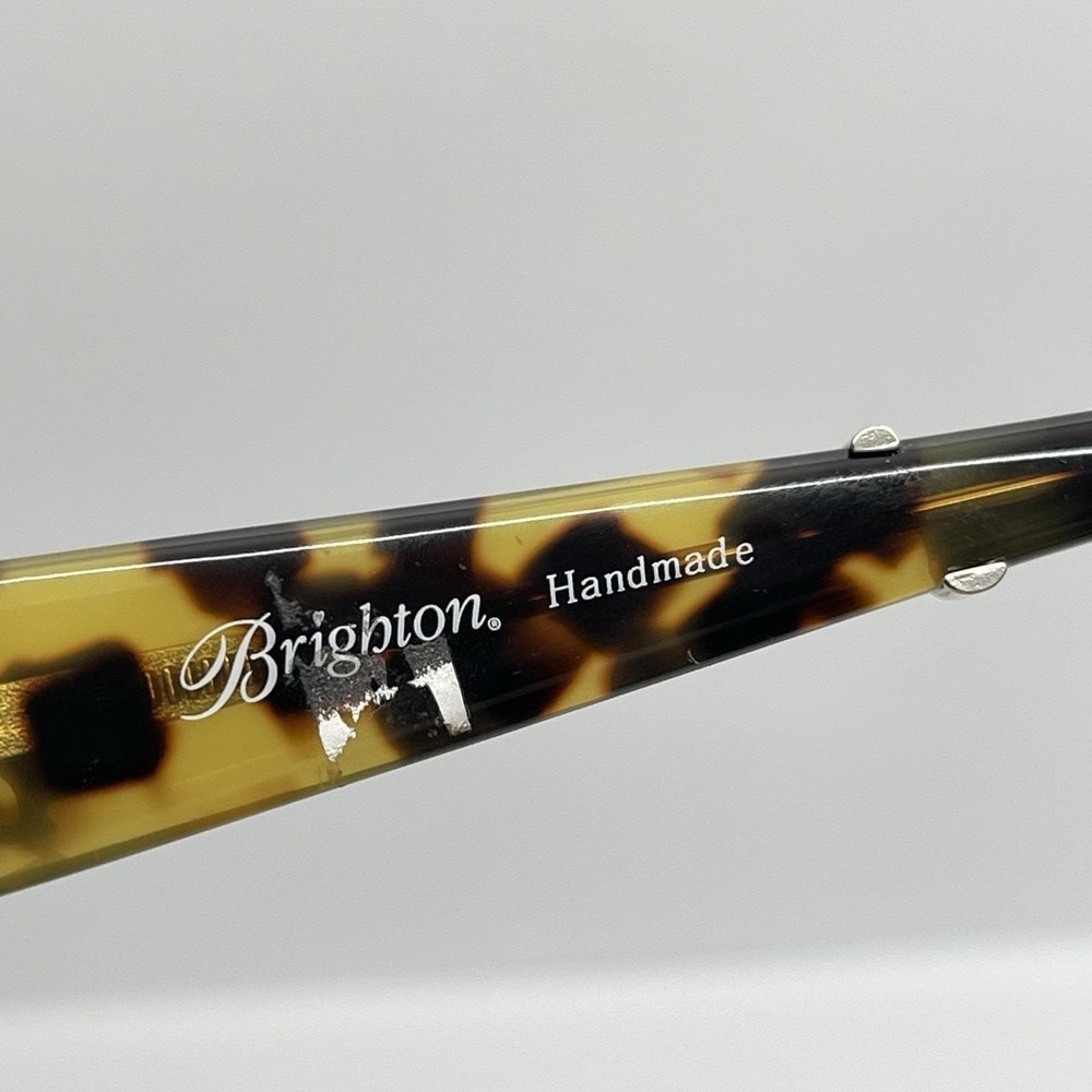 Vintage Brighton Duke Of Earl Dark Havana Tortoise Shell Handmade Sunglasses - Picture 9 of 16
